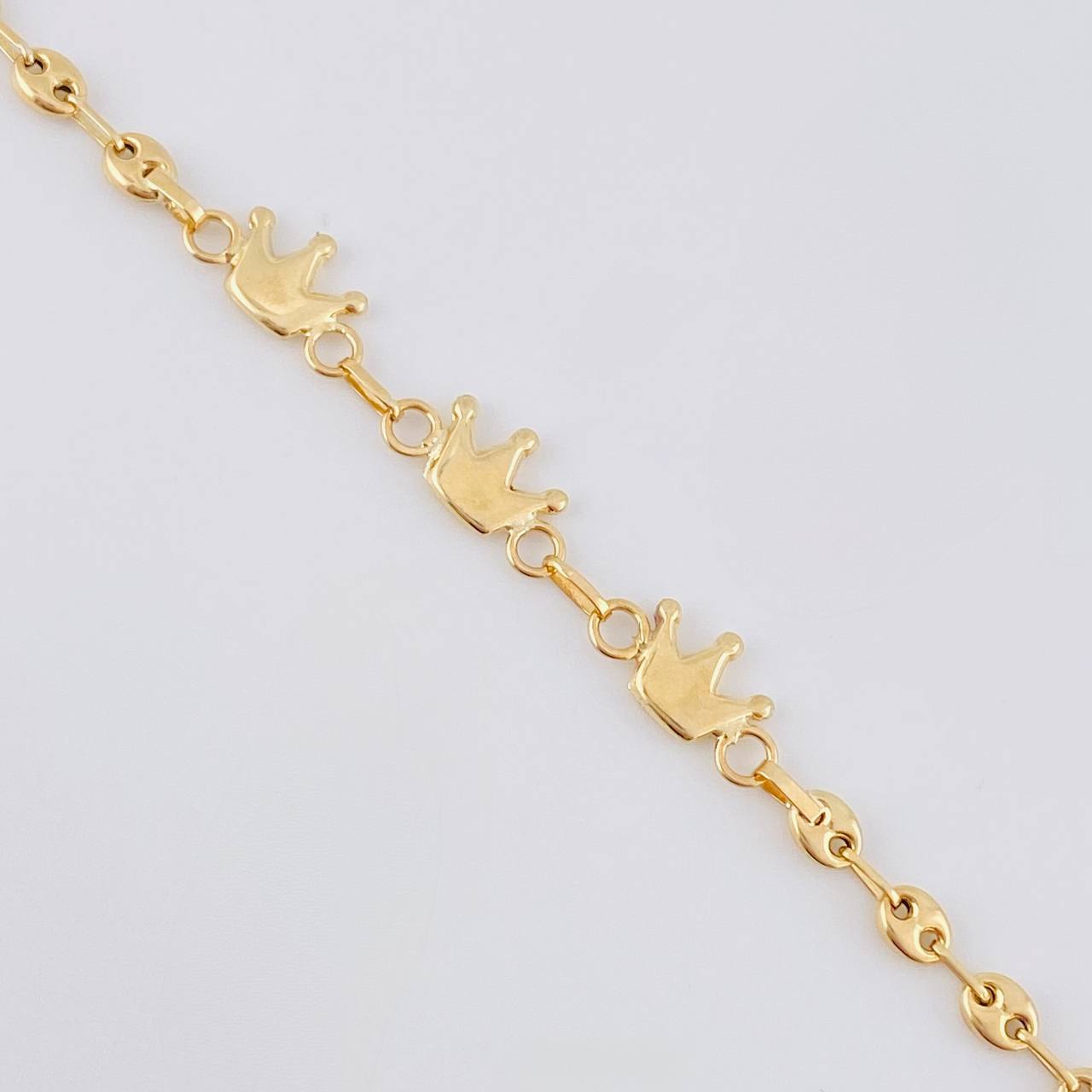 Pulso GC Coronas 2.4g / 18.5cm / 3.1mm Oro Amarillo 18K