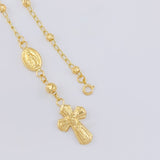 Pulso Denario Virgen Milagrosa 2.5 g / 18.5 cm / 3 mm Oro Amarillo 18K