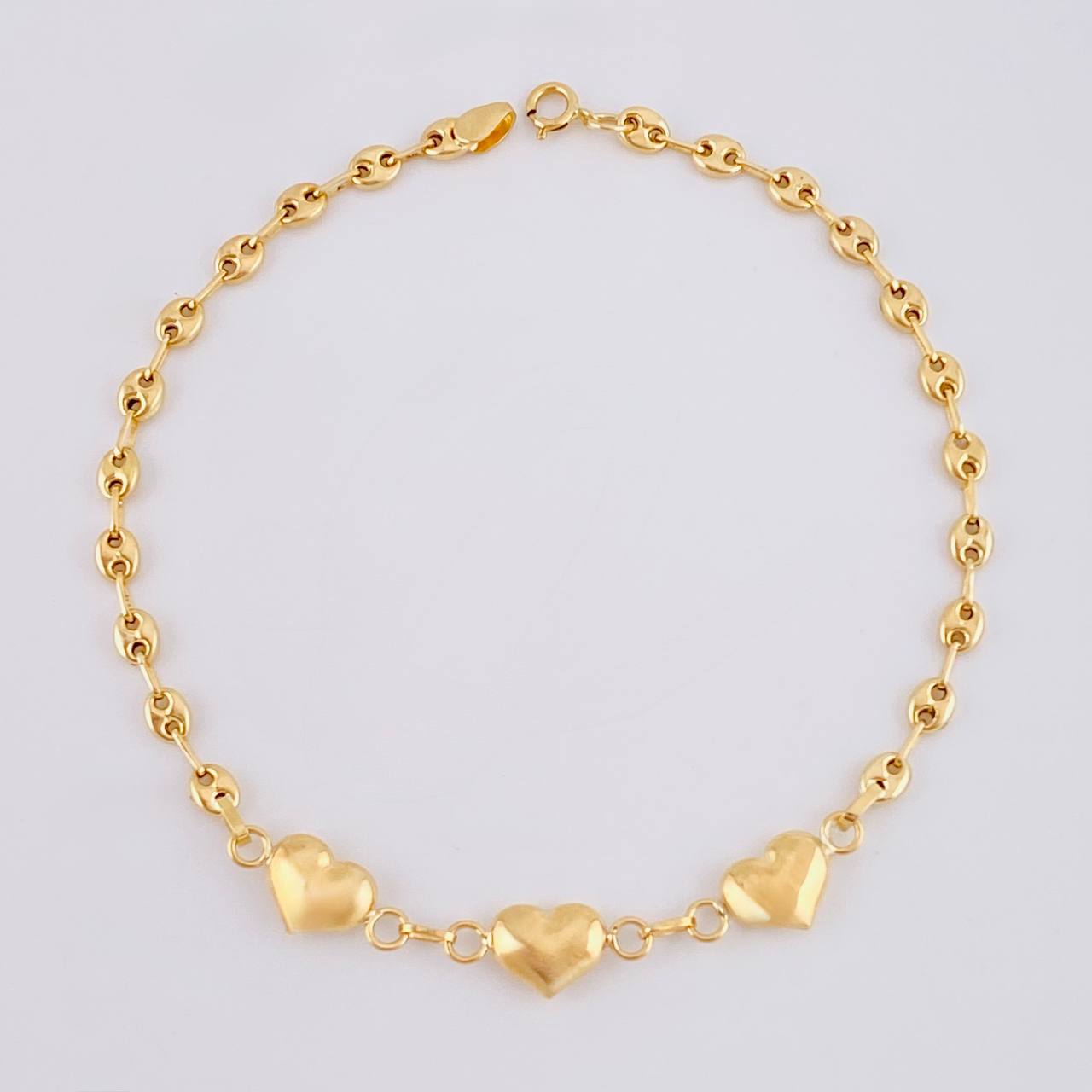 Pulso Gc Corazón 2.55 g / 20.5 cm / 3.2 mm Oro Amarillo 18K