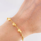 Pulso Gc Corazón 2.55 g / 20.5 cm / 3.2 mm Oro Amarillo 18K