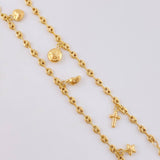 Tobillera Gc Dijes 3.95 g / 26.5 cm / 3.1 mm Oro Amarillo 18K