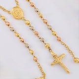 Rosario San Miguel 10.65 g / 57.4 cm / 4 mm Tres Oros 18K