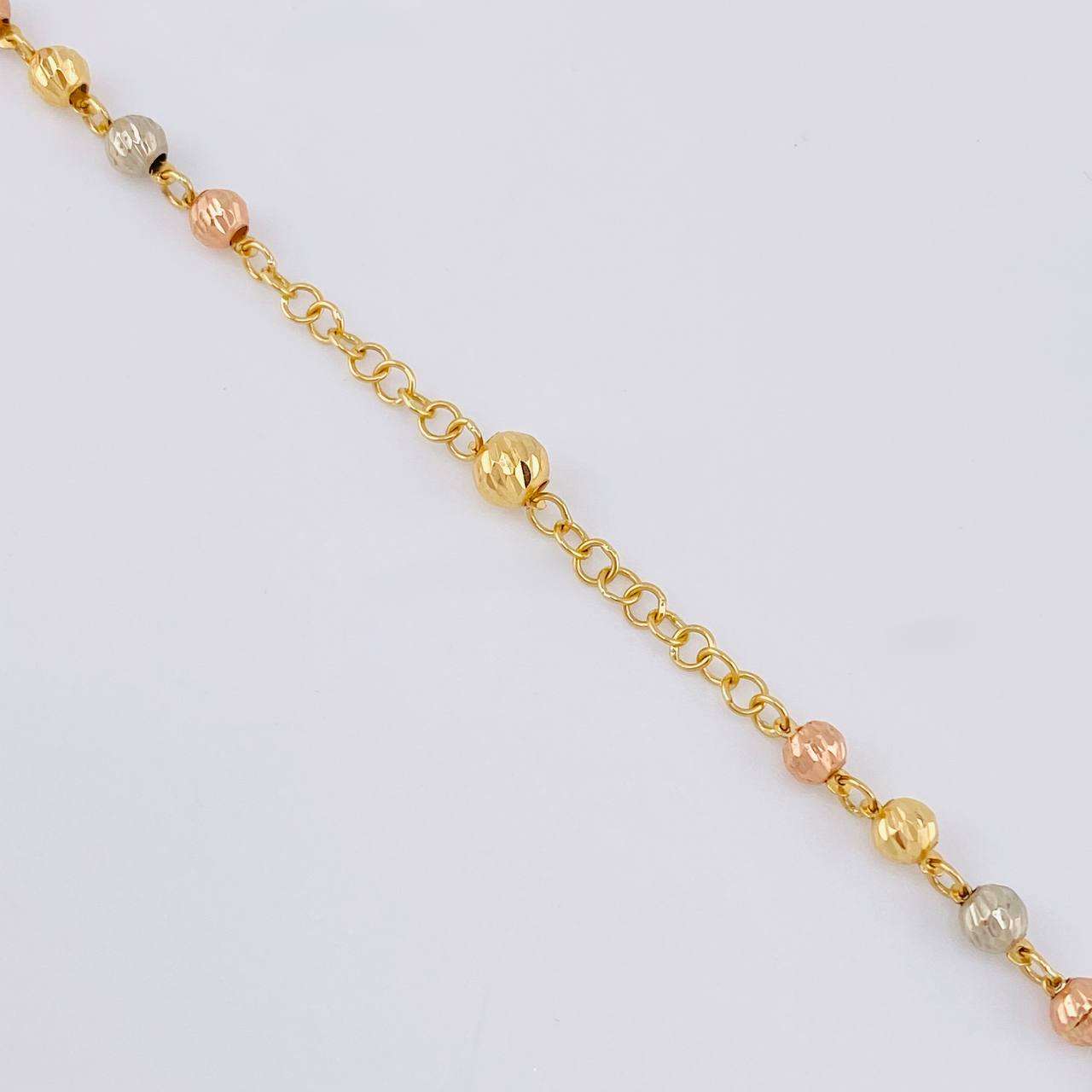 Rosario San Miguel 10.65 g / 57.4 cm / 4 mm Tres Oros 18K