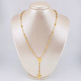 Rosario San Miguel 10.65 g / 57.4 cm / 4 mm Tres Oros 18K