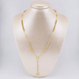 Rosario Virgen Milagrosa 7.6 g / 51.8 cm / 4 mm Tres Oros 18K