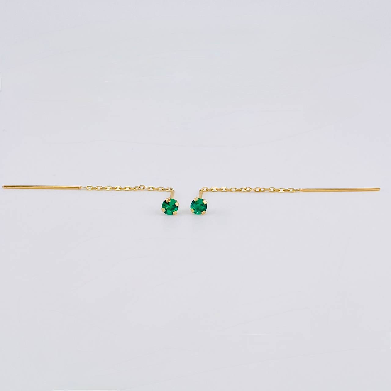 Topos Cadena Largos 0.95 g / 5.8 cm Oro Amarillo 18K