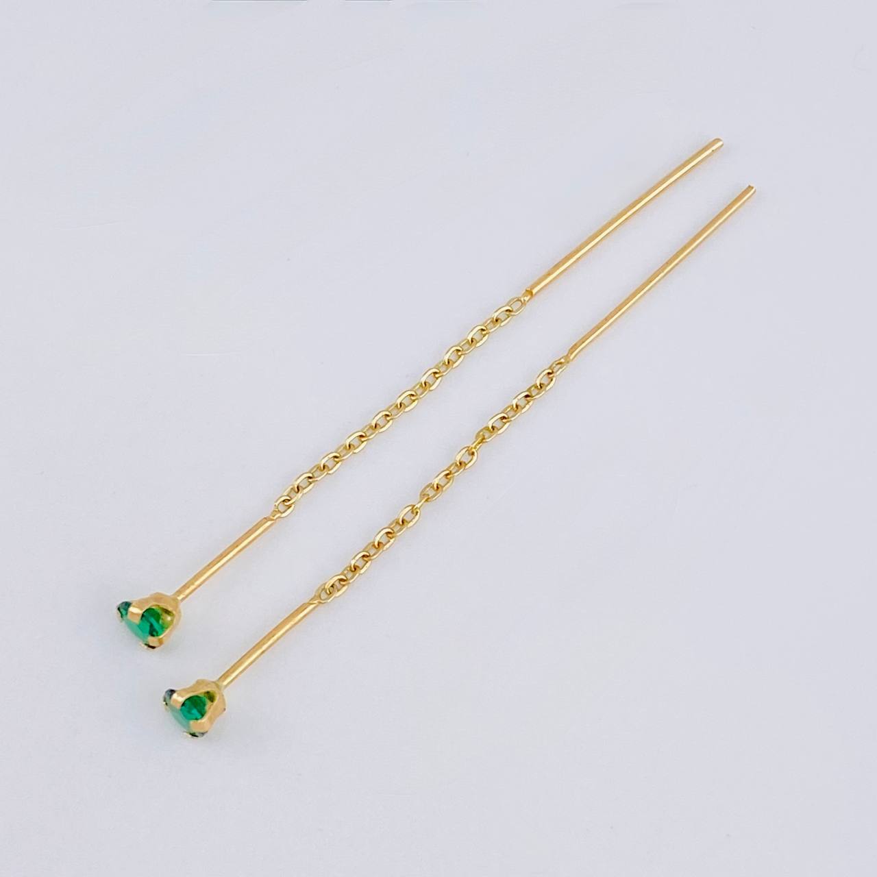Topos Cadena Largos 0.95 g / 5.8 cm Oro Amarillo 18K