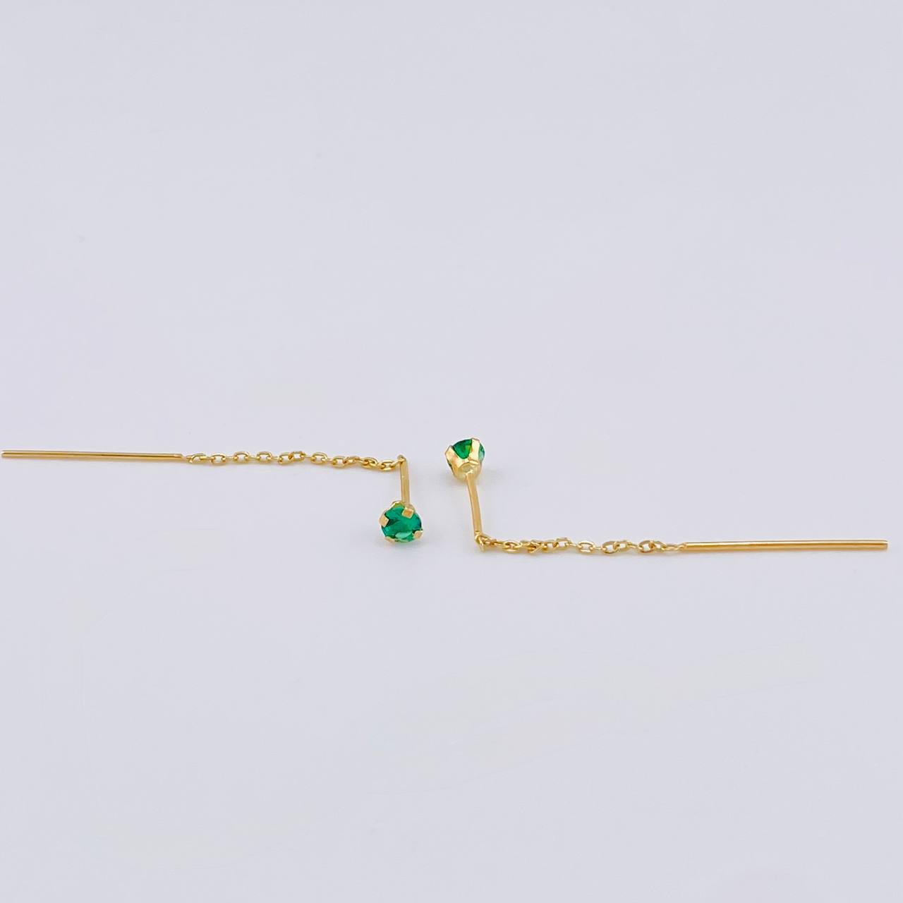 Topos Cadena Largos 0.95 g / 5.8 cm Oro Amarillo 18K