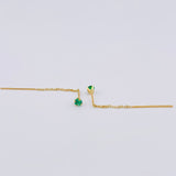 Topos Cadena Largos 0.95 g / 5.8 cm Oro Amarillo 18K