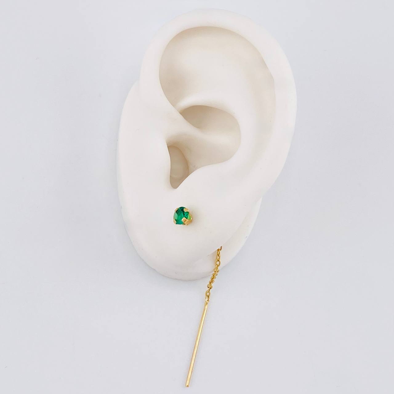Topos Cadena Largos 0.95 g / 5.8 cm Oro Amarillo 18K