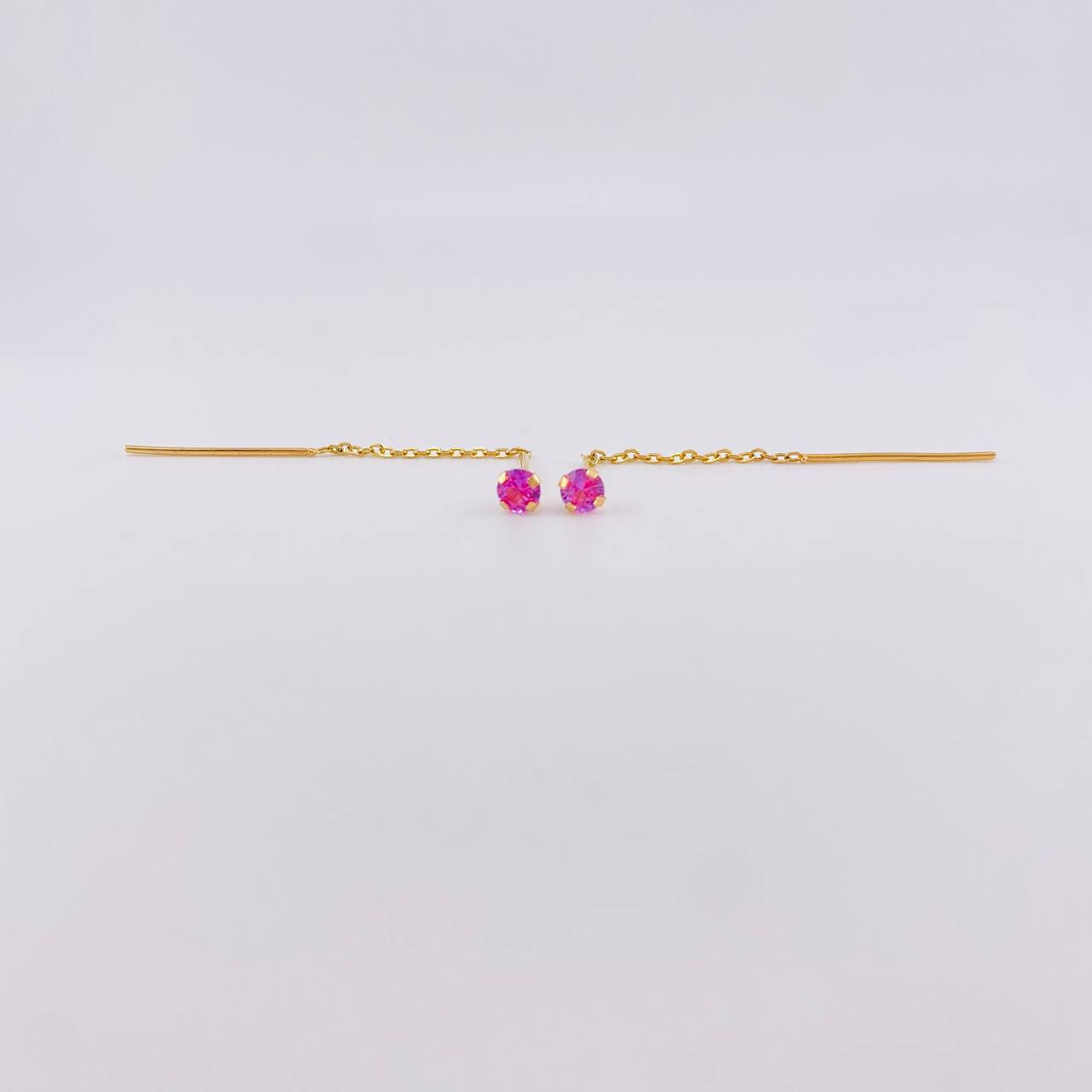 Topos Cadena Largos 0.95 g / 5.8 cm Oro Amarillo 18K