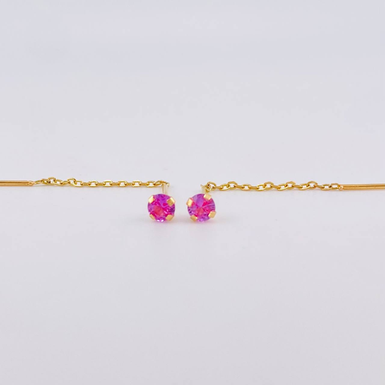 Topos Cadena Largos 0.95 g / 5.8 cm Oro Amarillo 18K