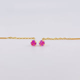 Topos Cadena Largos 0.95 g / 5.8 cm Oro Amarillo 18K
