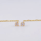 Topos Cadena Largos 1 g / 5.8 cm Oro Amarillo 18K