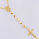 Rosario Virgen Milagrosa 17.5 g / 65 cm / 6 mm Oro Amarillo 18K