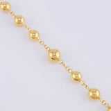Rosario Virgen Milagrosa 17.5 g / 65 cm / 6 mm Oro Amarillo 18K