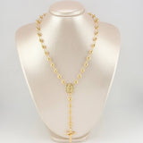 Rosario Virgen Milagrosa 17.5 g / 65 cm / 6 mm Oro Amarillo 18K