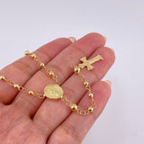 Rosario Virgen Milagrosa 6.7 g / 53.8 cm / 3 mm Oro Amarillo 18K