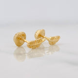 Topos Pluma 0.7g / 3.2mm Oro Amarillo 18K