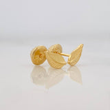 Topos Hoja 0.65g / 3.6mm Oro Amarillo 18K