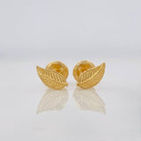 Topos Hoja 0.65g / 3.6mm Oro Amarillo 18K