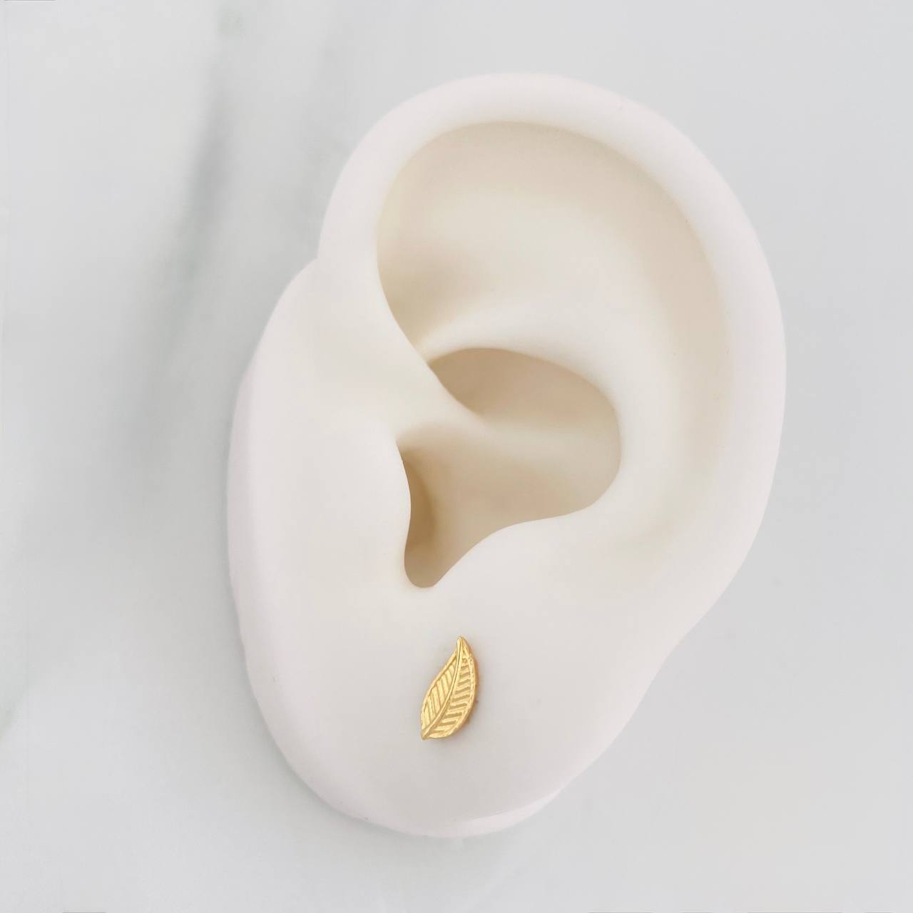 Topos Hoja 0.65g / 3.6mm Oro Amarillo 18K