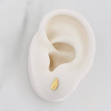 Topos Hoja 0.65g / 3.6mm Oro Amarillo 18K