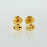 Topos GC Diamantados 0.55gr / 5mm Oro Amarillo 18K ©