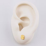 Topos Trebol Dorado 0.6gr / 5.5mm Oro Amarillo 18K