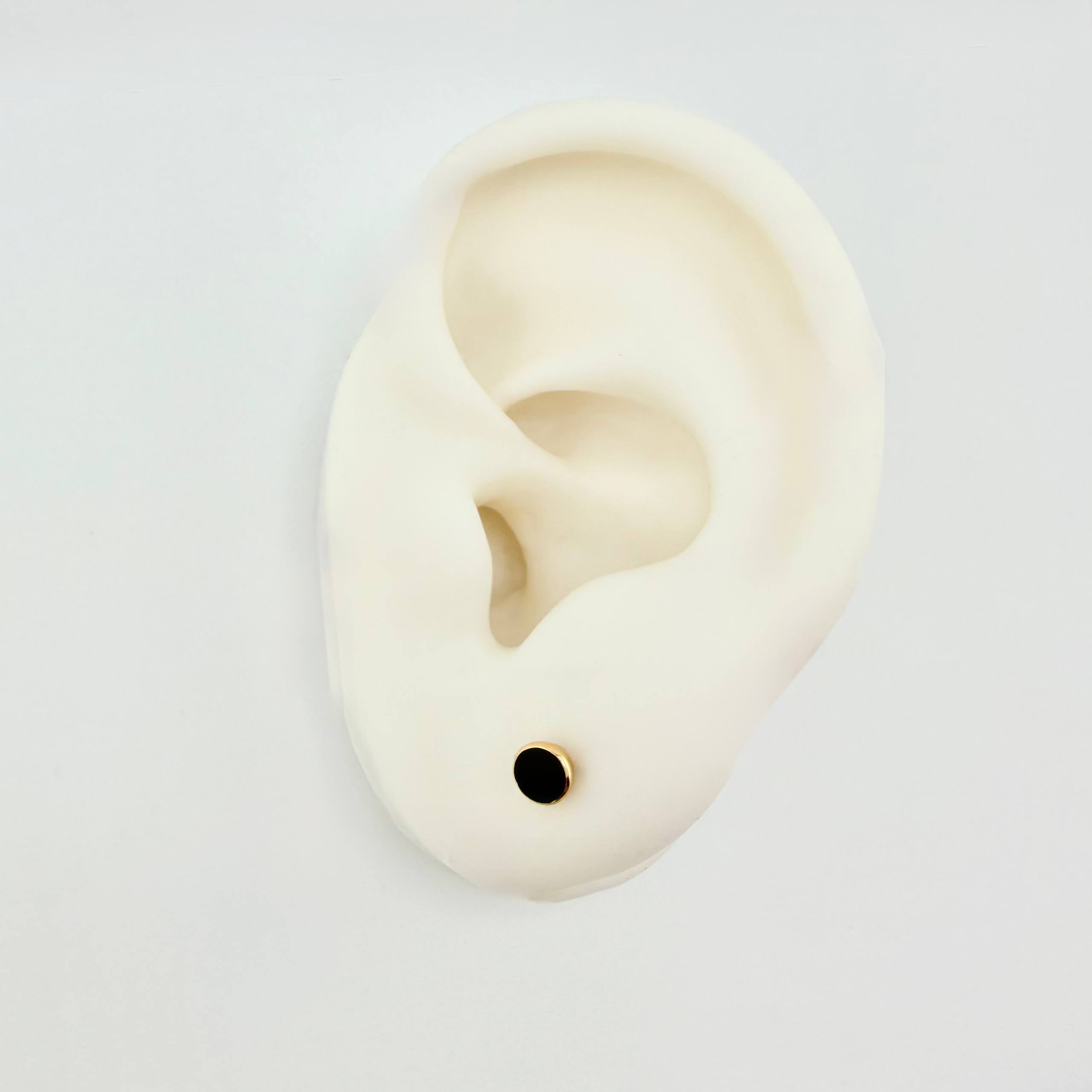 Topos Bisel 0.6gr / 4mm Oro Amarillo 18K