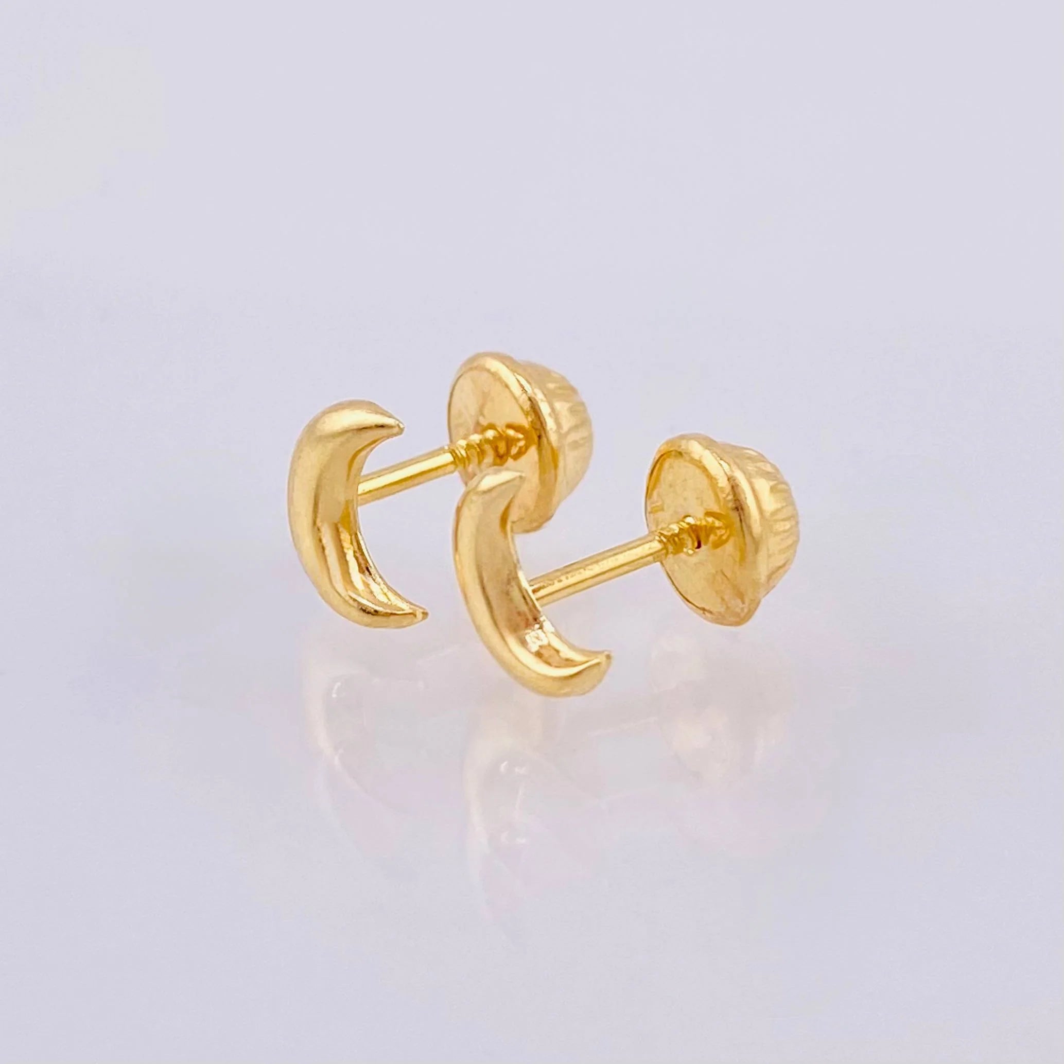 Topos Luna 0.45 g / 6.7 mm Oro Amarillo 18K