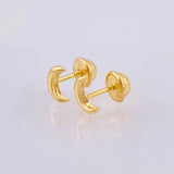 Topos Luna 0.45 g / 6.7 mm Oro Amarillo 18K