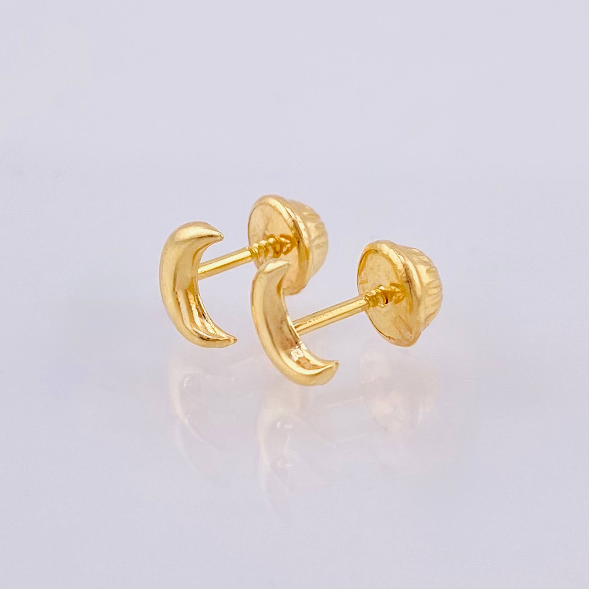 Topos Luna Menguante 0.45g / 6.55mm Oro Amarillo 18K