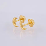 Topos Luna Menguante 0.45g / 6.55mm Oro Amarillo 18K