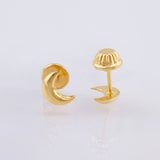 Topos Luna Menguante 0.45g / 6.55mm Oro Amarillo 18K