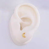 Topos Luna 0.45 g / 6.7 mm Oro Amarillo 18K