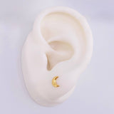 Topos Luna Menguante 0.45g / 6.55mm Oro Amarillo 18K
