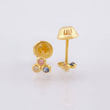 Topos Trío 0.55gr / 4.6mm Oro Amarillo 18K