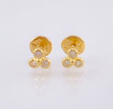 Topos Trío 0.6gr / 4.6mm Oro Amarillo 18K