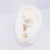 Topos Corazón 0.65gr / 6mm Oro Amarillo 18K