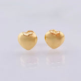 Topos Corazón 0.9gr / 9mm Oro Amarillo 18K