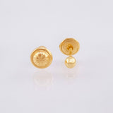 Topos Bola Lisos 0.45gr / 3mm Oro Amarillo 18K