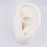 Topos Estrella 0.4gr / 3.2mm Oro Amarillo 18K *