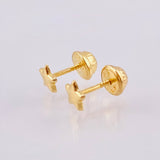 Topos Estrella 0.45 g / 5.2 mm Oro Amarillo 18K