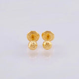 Topos Bola Diamantada 0.6 g / 4 mm Oro Amarillo 18K