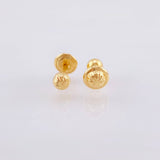 Topos Bola Diamantados 0.5 g / 4 mm Oro Amarillo 18K