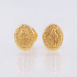 Topos Virgen Milagrosa 0.75gr / 8.2mm Oro Amarillo 18K ©
