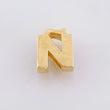 Herraje Tambor Letra Ñ 0.5gr / 7mm Oro Amarillo 18K