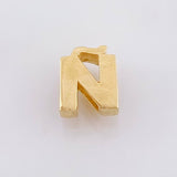 Herraje Tambor Letra Ñ 0.55gr / 7mm Oro Amarillo 18K