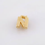 Herraje Tambor Letra Ñ 0.5gr / 7mm Oro Amarillo 18K